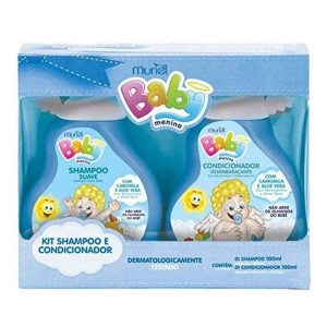 KIT SHAMP E COND BABY BOY MURIEL 100ML