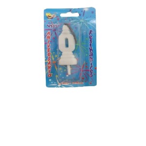 VELA ANIVERSÁRIO N 0 - BRANCA