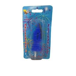 VELA ANIVERSÁRIO N 0 - AZUL