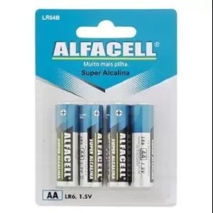 PILHA BLISTER AA ALFACELL