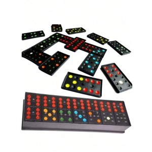 DOMINO PLAST COLORIDO AGUIA BRANCA INFANTIL