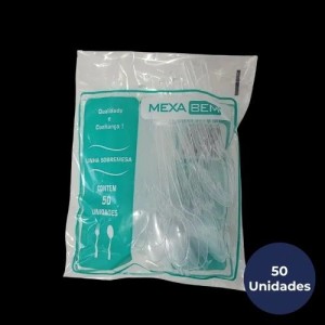 COLHER SOBREMESA MEXA BEM 50UN