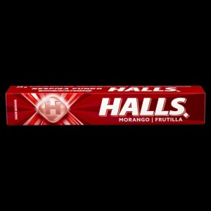 HALLS MORANGO 10UN 28G