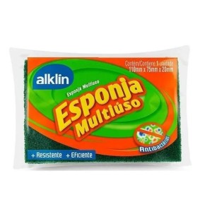 ESPONJA LAVA LOUÇA ALKLIN