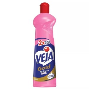 MULTIUSO VEJA GOLD FLORAL 500ML