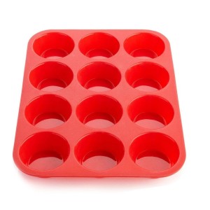FORMA SILICONE CUPCAKE KEHOME P/12UNID