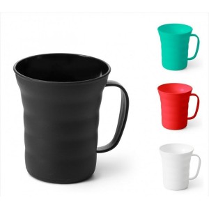 CANECA PLASTICA ONDULADA