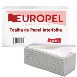 PAPEL INTERFOLHADO EUROPEL LUXO 19X20CM