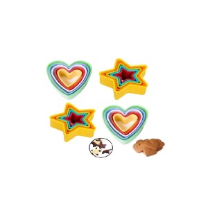 CORTADOR DE BISCOITO COLOR COSY 6PÇS