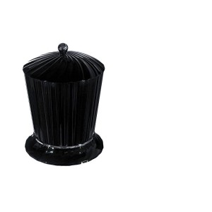 CESTO MULT BANHEIRO PRETO AQUAPLAS 4L