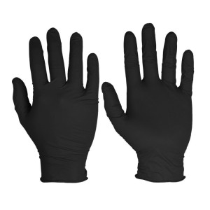 LUVA NITRILICA DPG PRETA G