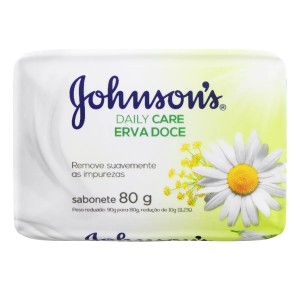 SABONETE JOHNSONS ERVA DOCE 80G