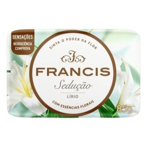 SABONETE FRANCIS SEDUÇÃO LIRIO 85G
