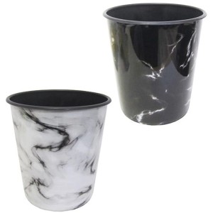 LIXEIRA ESTAMPA MARMORE